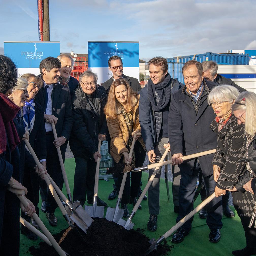 Premier arbre Écoquartier de l'Arsenal à Rueil-Malmaison
