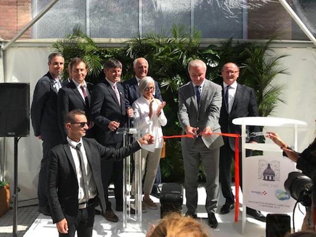 Toulouse - inauguration de la résidence Carré d'Art