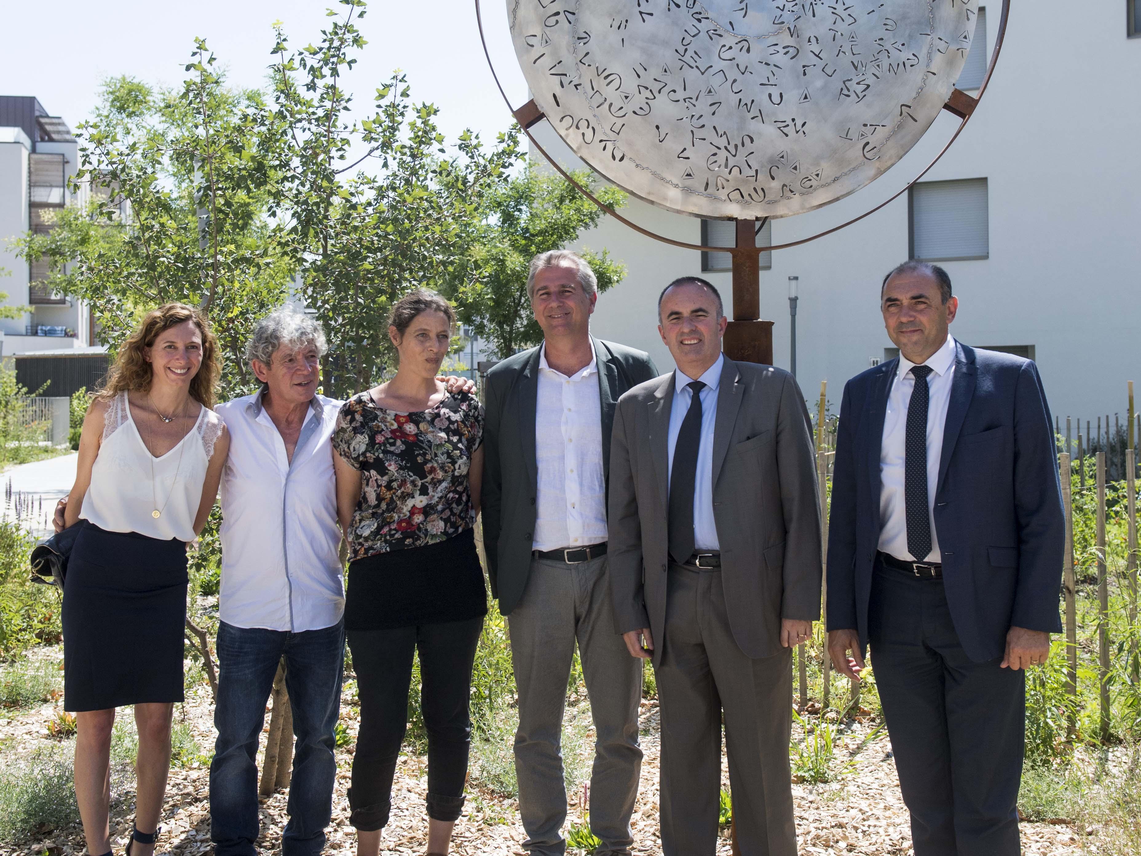 Saint priest jardin inattendu inaugur