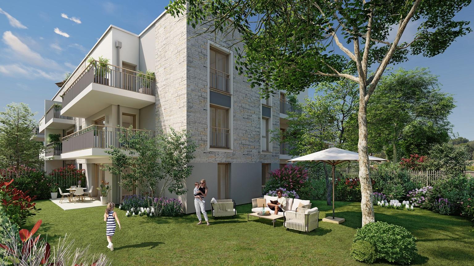 RAMBOUILLET_LA GALOPEE_Perspective Jardin 